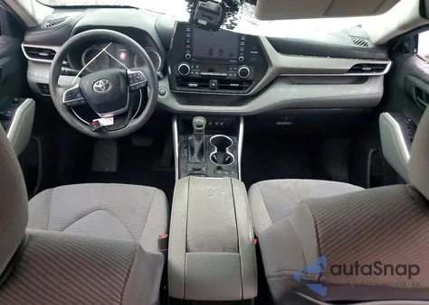 2020 Toyota Highlander L from USA, damaged, VIN 5TDCZRBH3LS501881